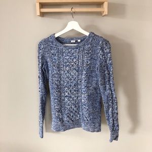 [2/$40] GAP Blue marked knit sweater